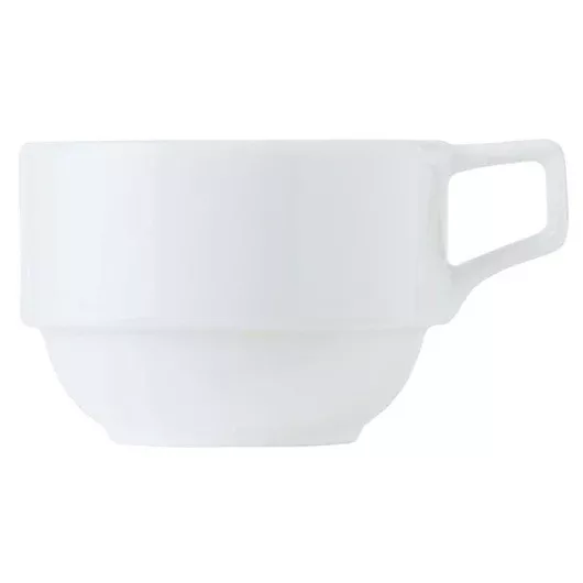 Libbey Dinnerware Libbey Empire 8.25 Ounce Stacking Cup - Alpine White 1 - 36 Each
