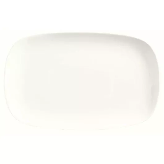 Libbey Dinnerware World Tableware Inc. Chef's Selection Ii Rectangle Coupe Platter 12.5" X 8.25" - Ultra Bright White - 1 Per Case