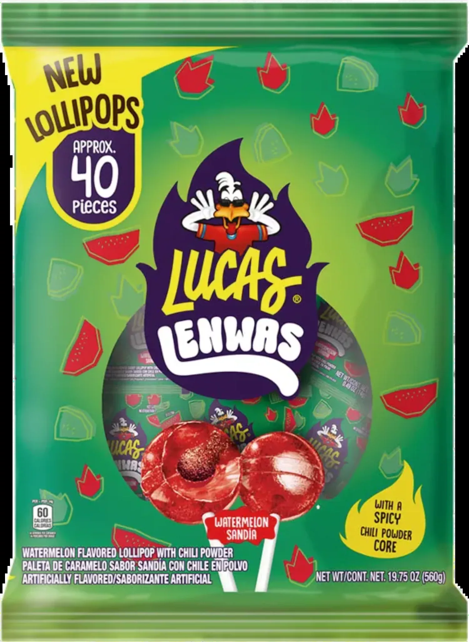 Lucas Paleta Lenwa Sandia 40ct