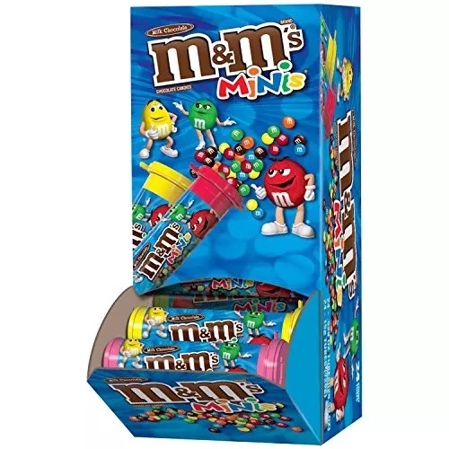 M&M's Minis Choc Candy Tube 24 Per Box