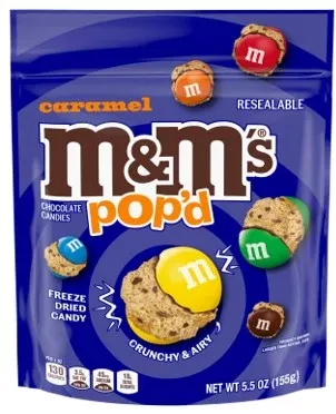 M&M's Pop'd Caramel Chocolate Snack - 5.5 oz