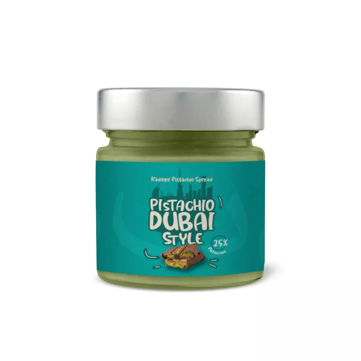 Mado Pistachio Dubai Style Spread, 25% Pistachio, 7.05 oz | 200g