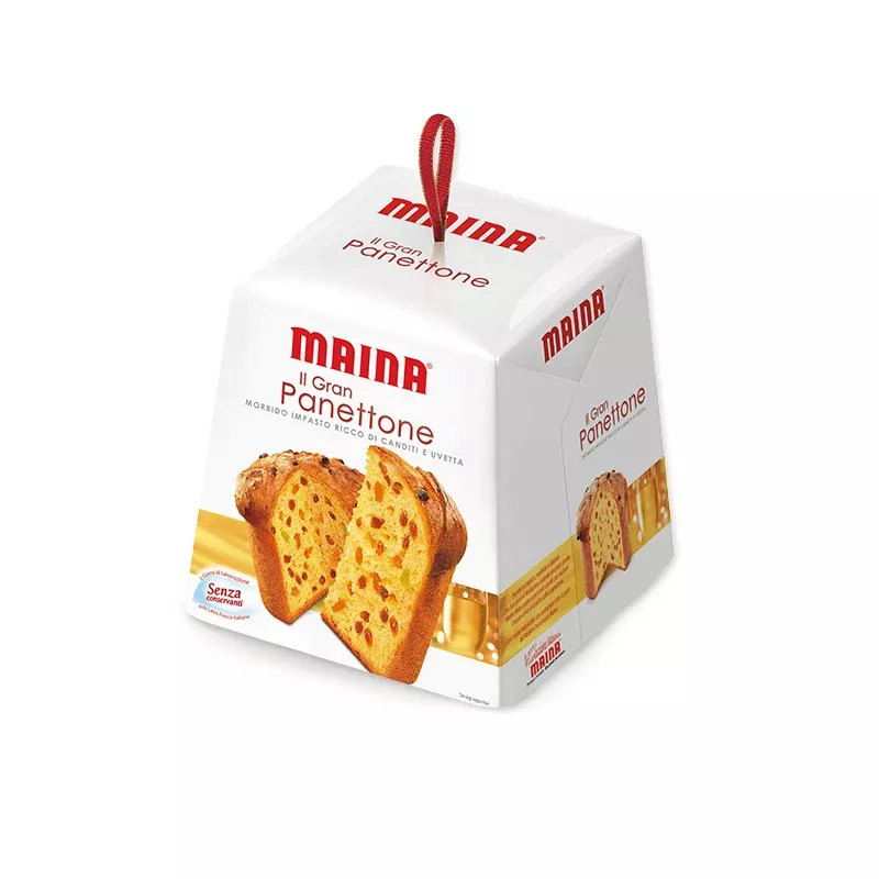 MainaPanettone, Traditional Italian Cake, 35.25 oz | 1kg