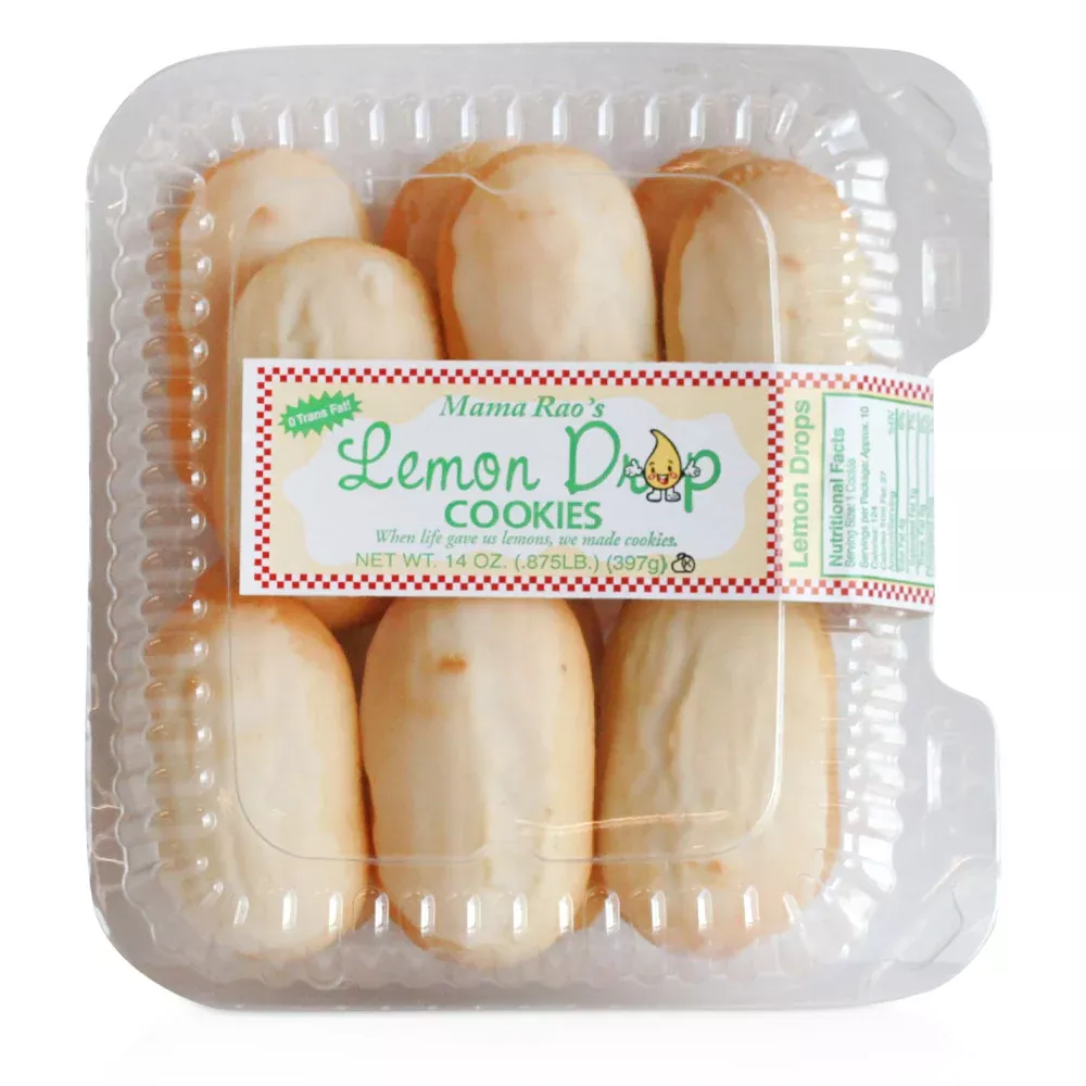 Mama Rao's Lemon Drop Cookies, 14 oz | 397g
