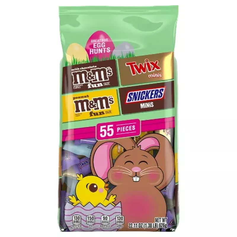 Mars Mixed Chocolate Easter Variety 55 Pieces 22.11 oz. Bag