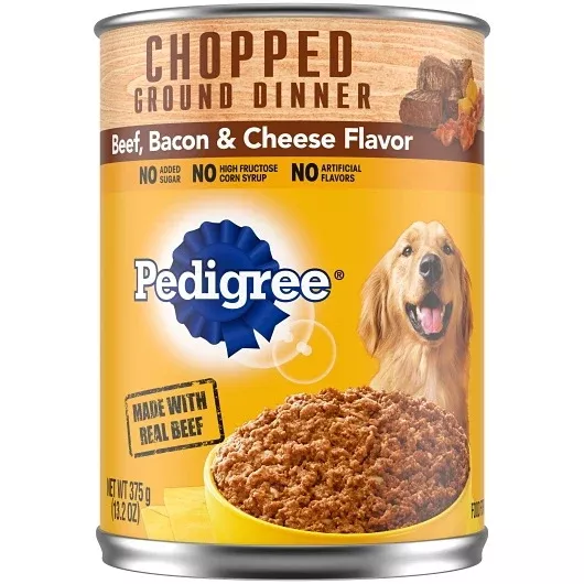 Mars Petcare Pedigree Beef Bacon and Cheese Dinner 12 - 13.2 Ounce
