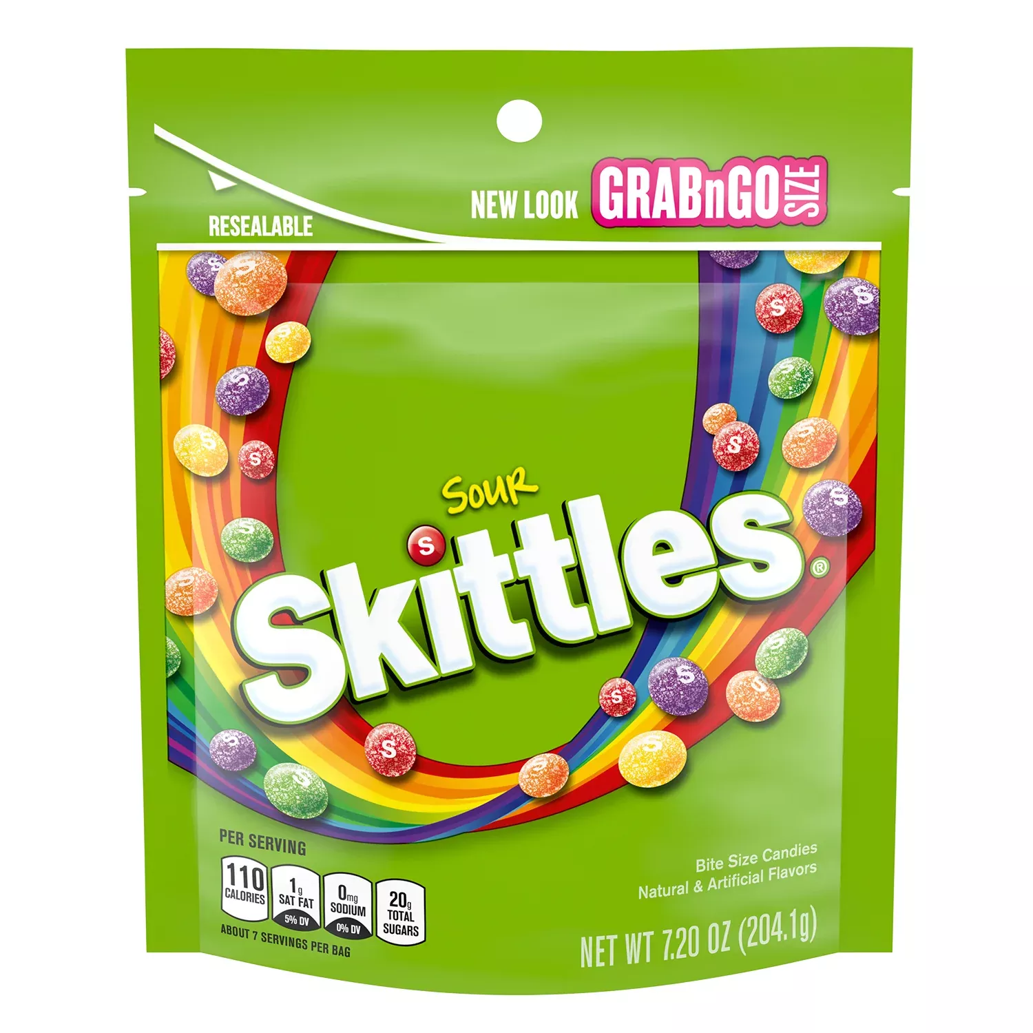 Mars Wrigley Skittles Sour Eaches Per Case 7.2 Ounce Size - 8 Per Case