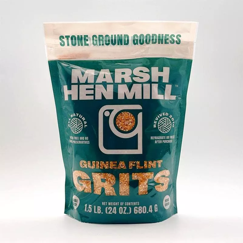 Marsh Hen Mill Guinea Flint Grits 24 Ounce Bag