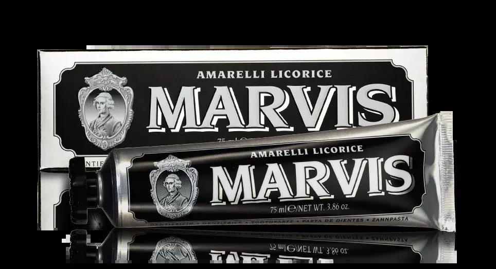 Marvis Amarelli Licorice Toothpaste, 3.86 oz | 75ml