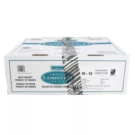 The Mazzetta Company Seamazz 10 to 12 Ounce Canadian Lobster Tail, 10 Pound Case