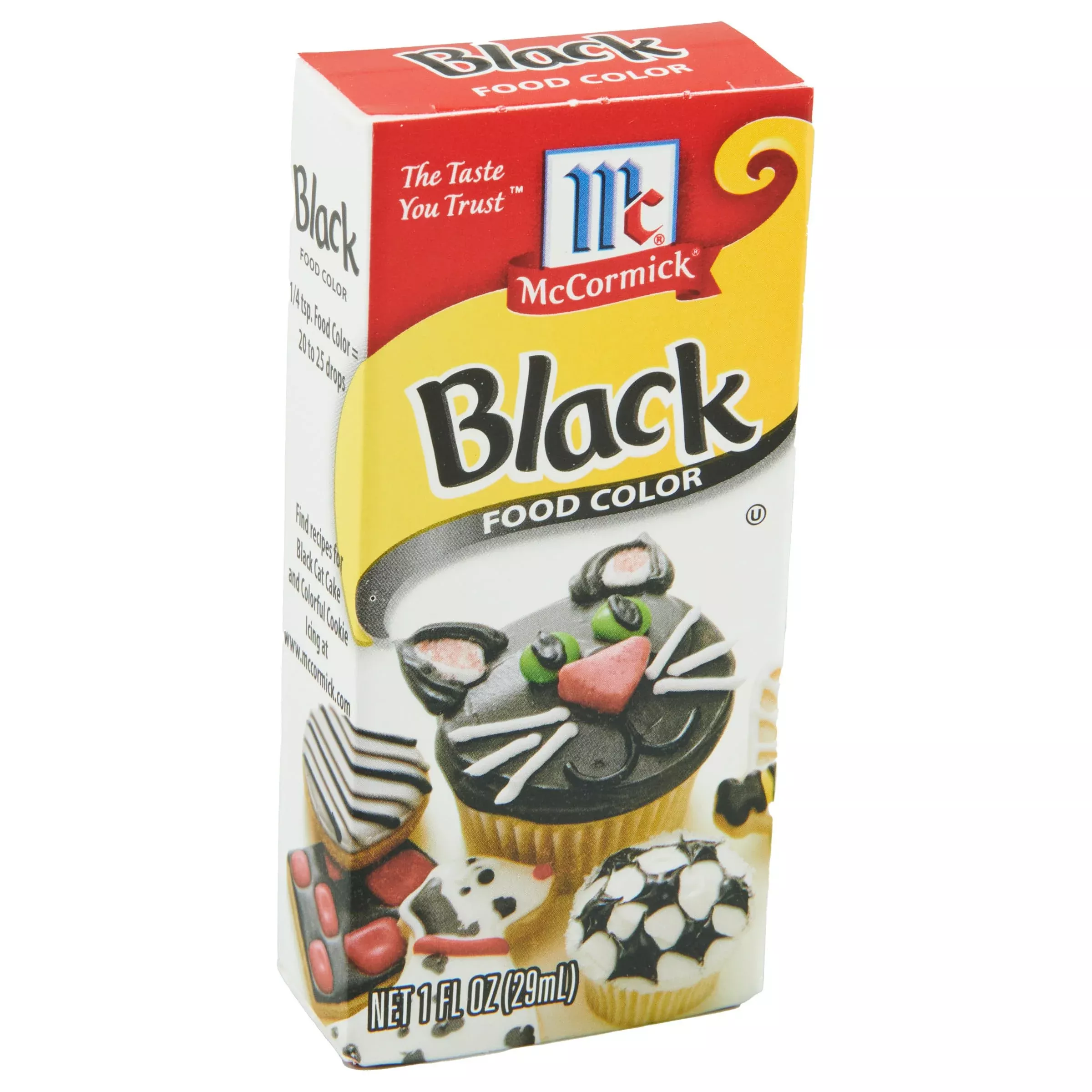 Mccormick Black Food Color, 1 Fl Oz