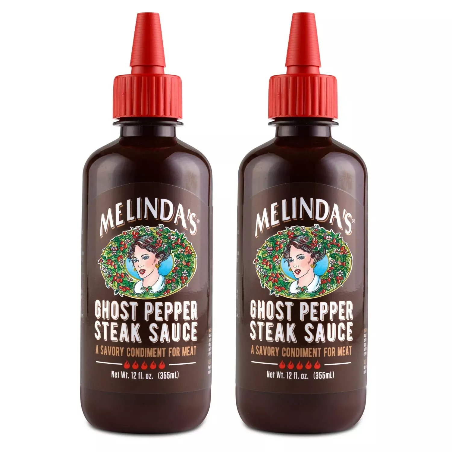 Melinda'S - Ghost Pepper Steak Sauce - 12Oz, 2Pk