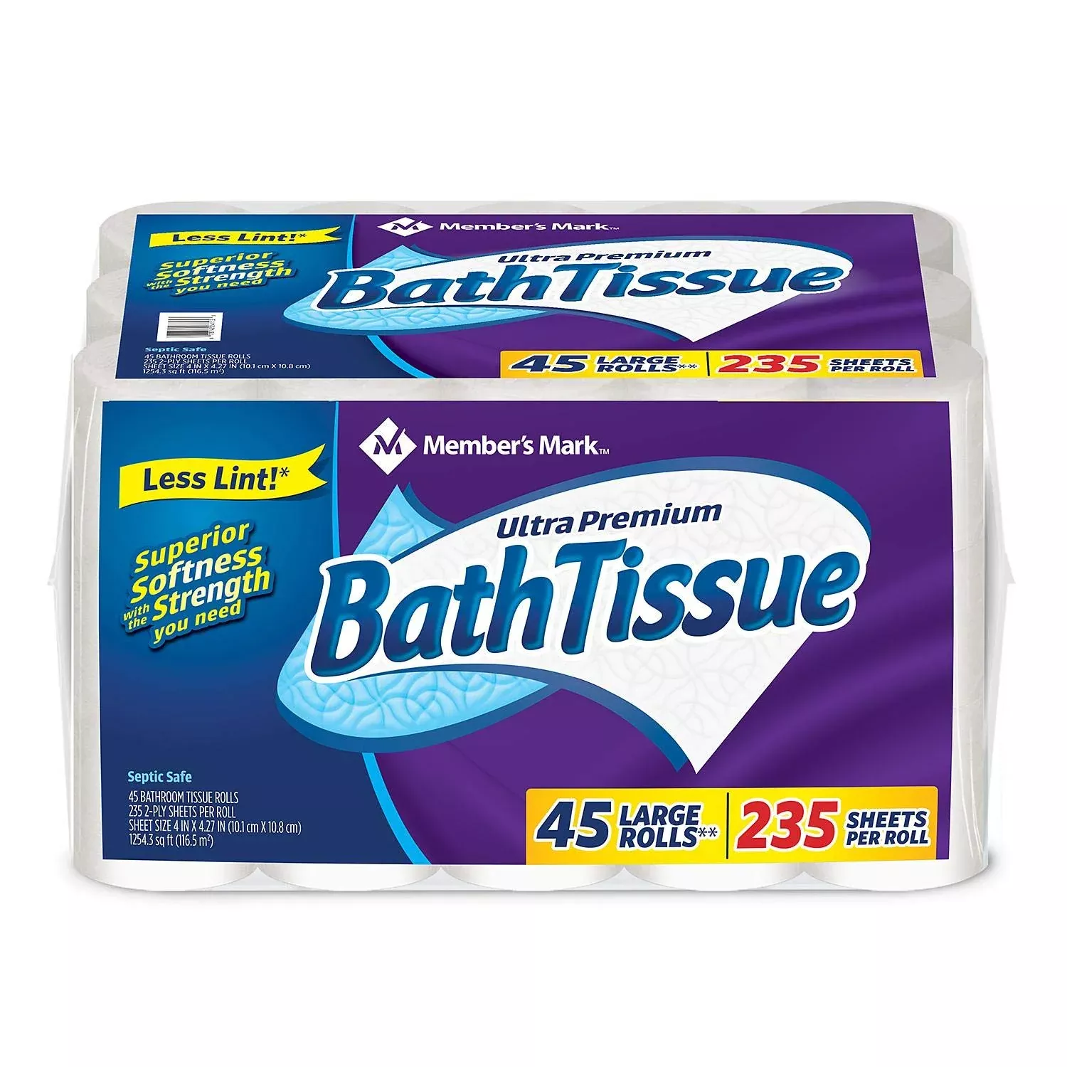 Member'S Mark Ultra Premium Bath Tissue, 2 Ply (232 Sheets, 45 Rolls)