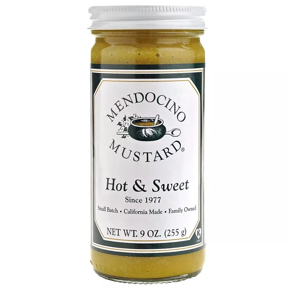 Mendocino Hot Sweet Mustard, 9 Oz