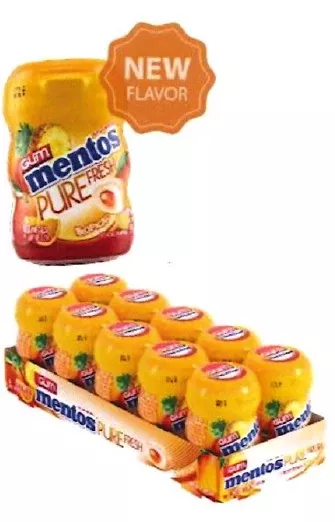 Mentos Nano Gum Tropical - 10ct