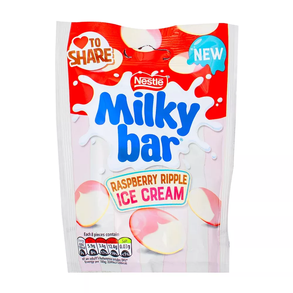 Milkybar Raspberry Ripple Ice Cream (UK) - 86g