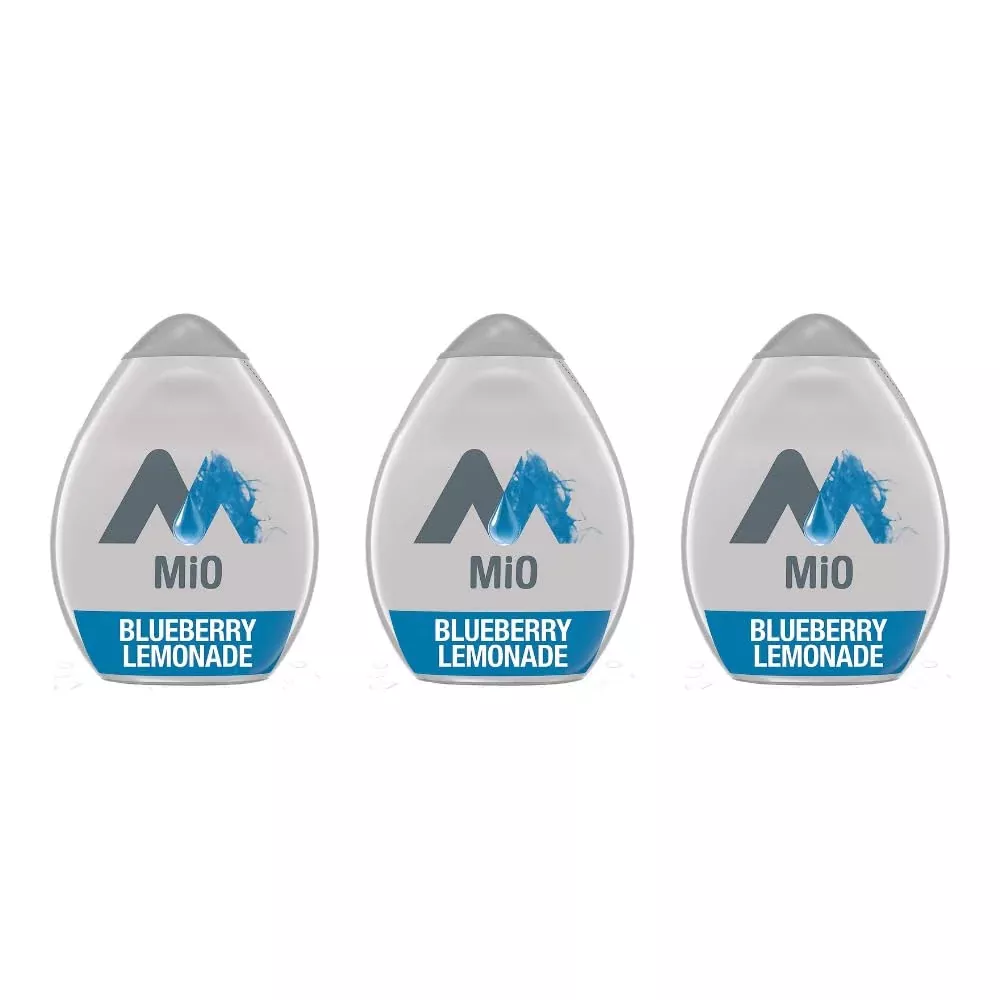 Mio Energy Liquid Water Enhancer,1.62 Fluid Ounce, Blueberry Lemonade (Pack Of 3)