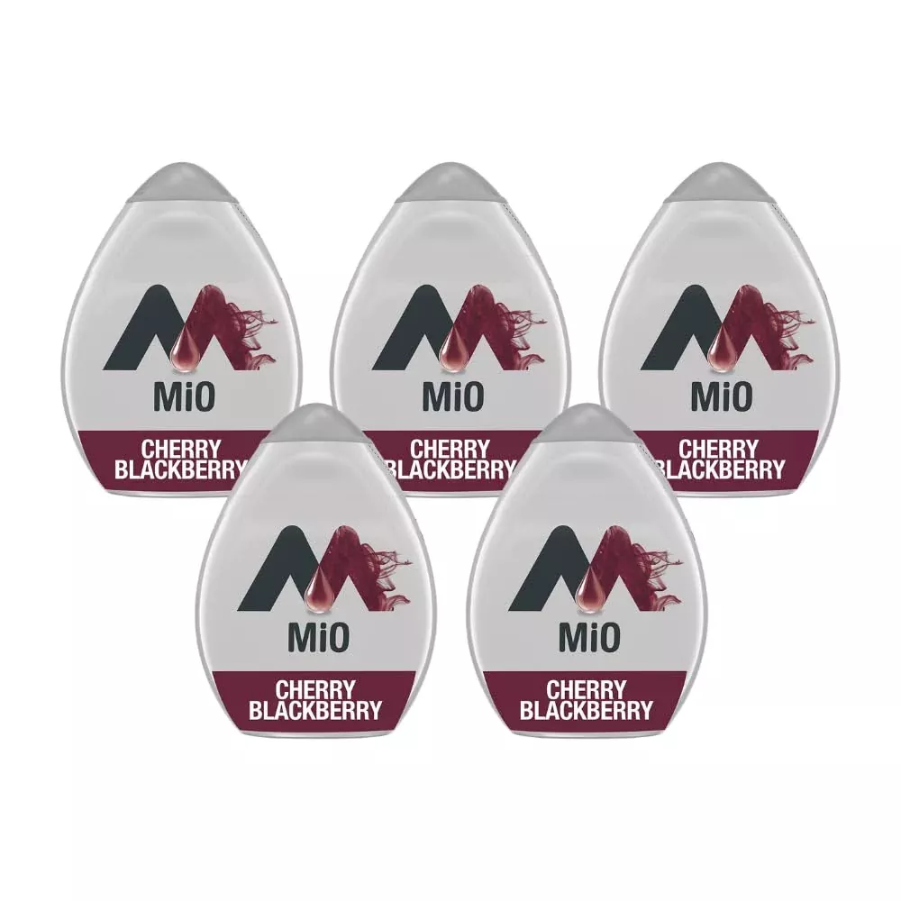 Mio Liquid Water Enhancer, Cherry Blackberry, 1.62 Oz, 5-Pack