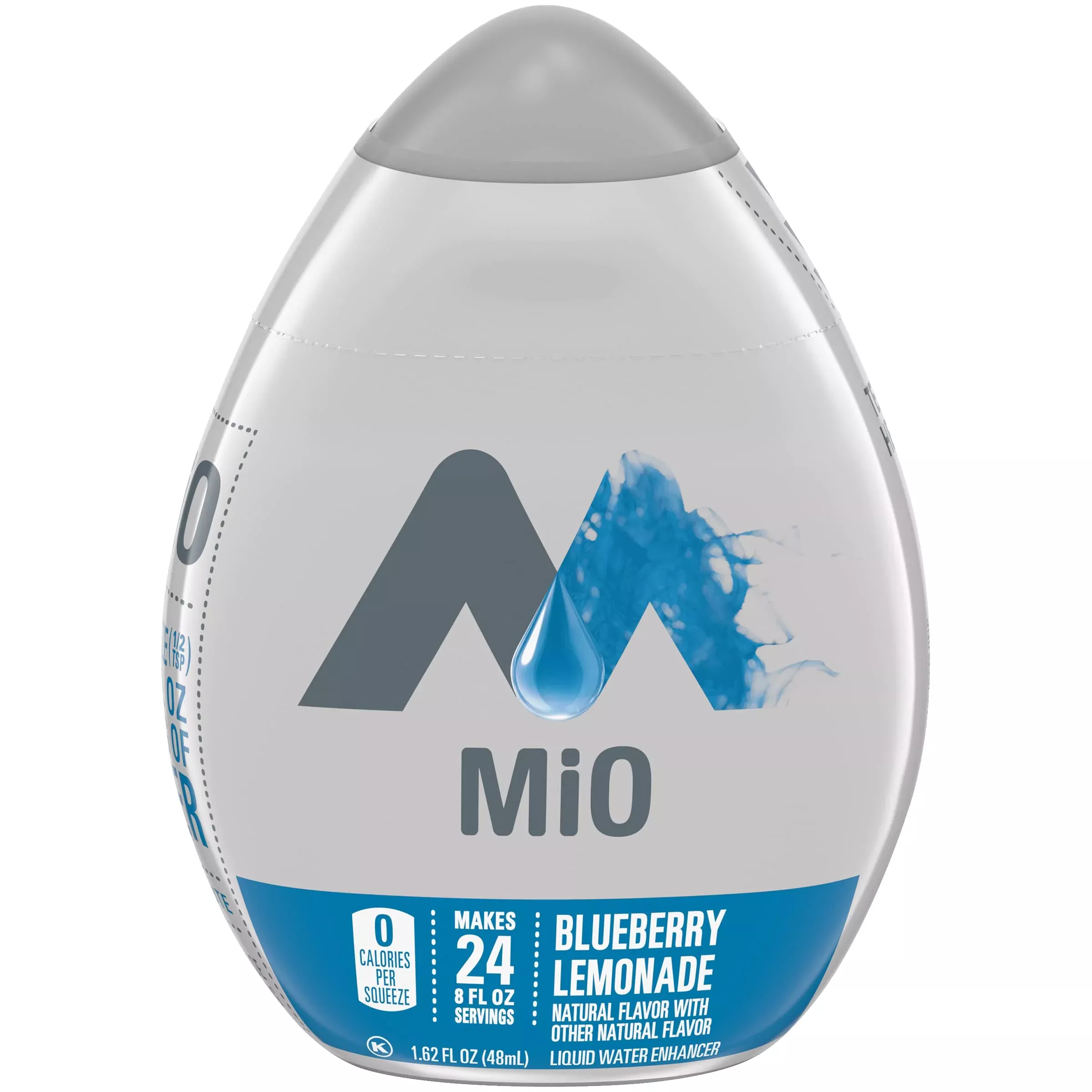 Mio Liquid Water Enhancer - Makes 24 Servings + Vitamins, 1.62 Oz Each, (Blueberry Lemonade, Pack Of 2)