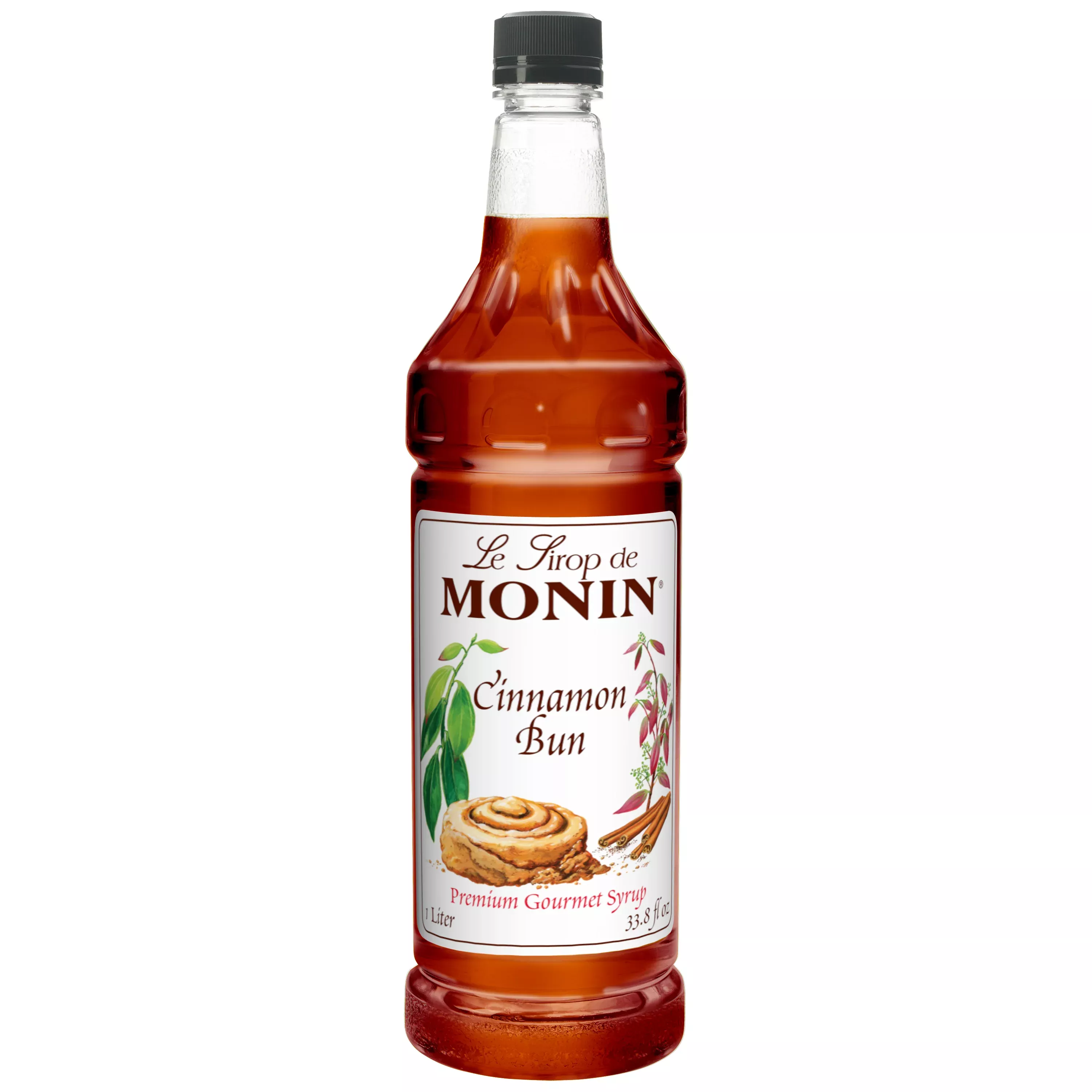 Monin Cinnamon Bun Pack L 1 Liter - 4 Per Case