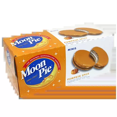 Moon Pie Pumpkin Spice Minis 12 Count 12 oz. Box