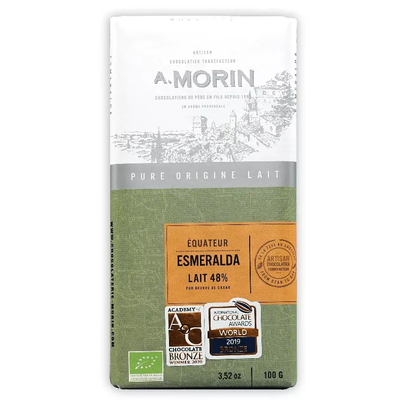 a. morin equateur esmeralda milk 48%
