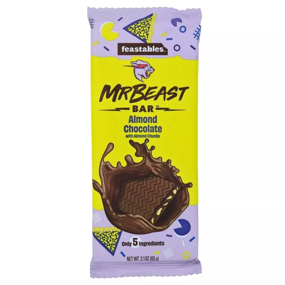 Mr Beast Almond Chocolate - 60g