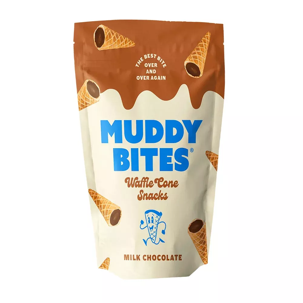 Muddy Bites Waffle Cones Bites - 16oz