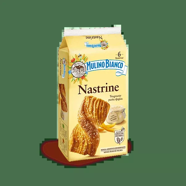 Mulino Bianco Nastrine, 6 Nastrine, 240g