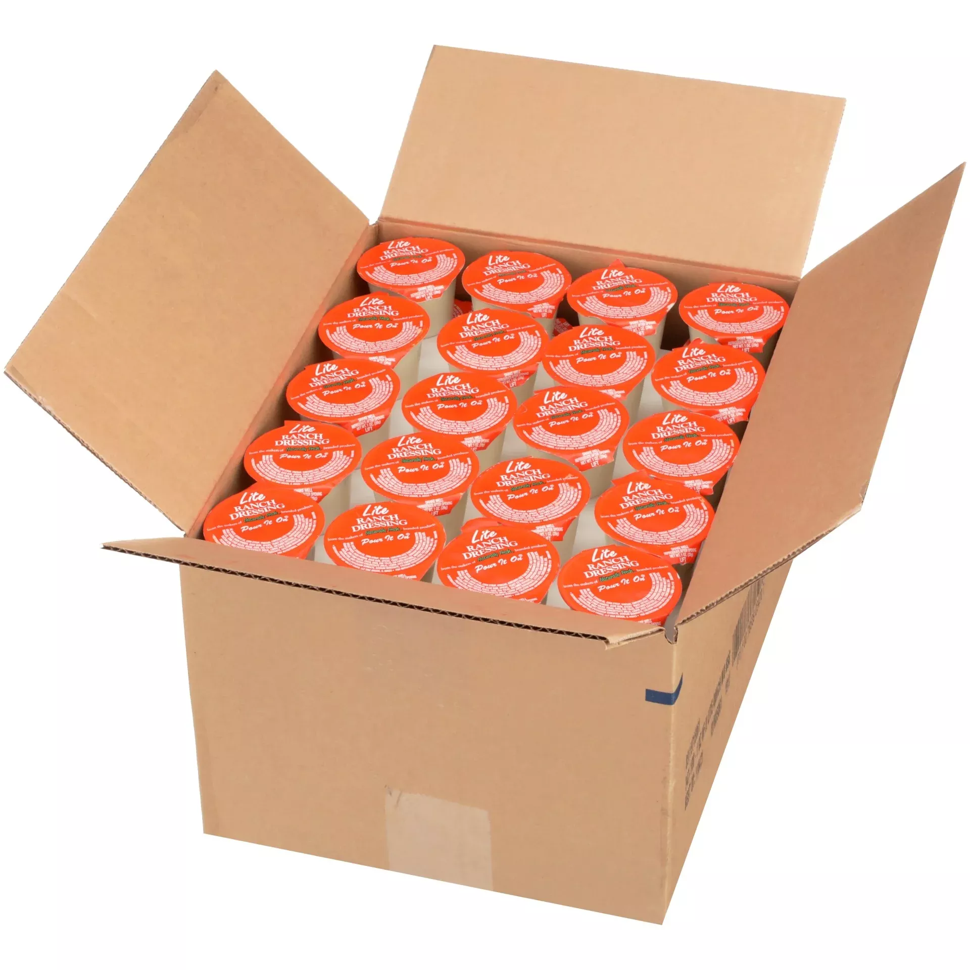 Naturally Fresh Light Ranch Dressing Case of 1 Ounce Size - 100 Per Case