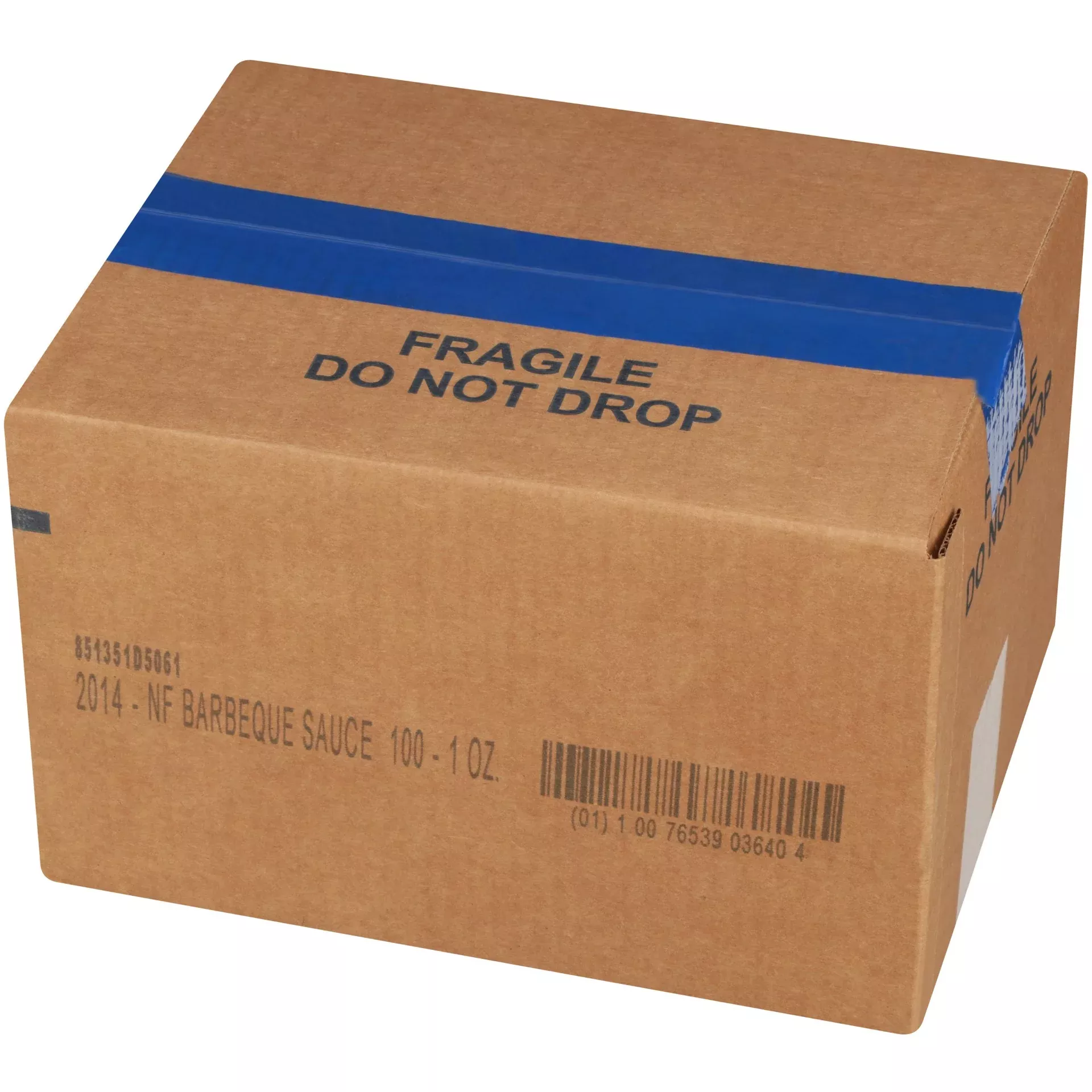 Naturally Fresh Single Serve Barbequesauce Case of 6.25 Pound Each - 1 Per Case