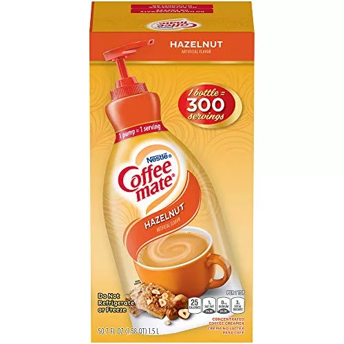Nestle Coffee-mate Hazelnut Pump Btl 2ct
