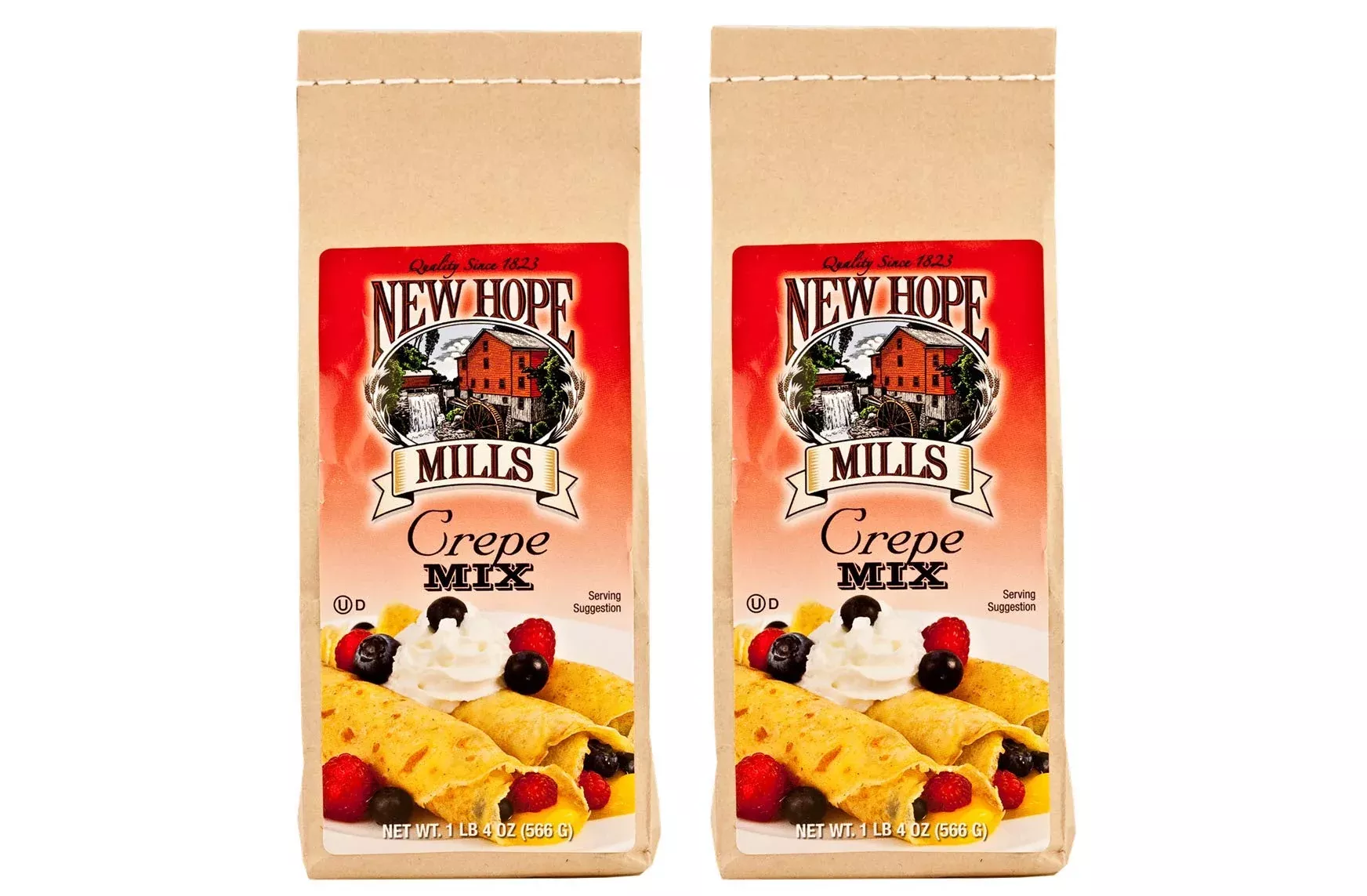 New Hope Mills Easy To Make Crepe Mix- Two 20 Oz. Bags