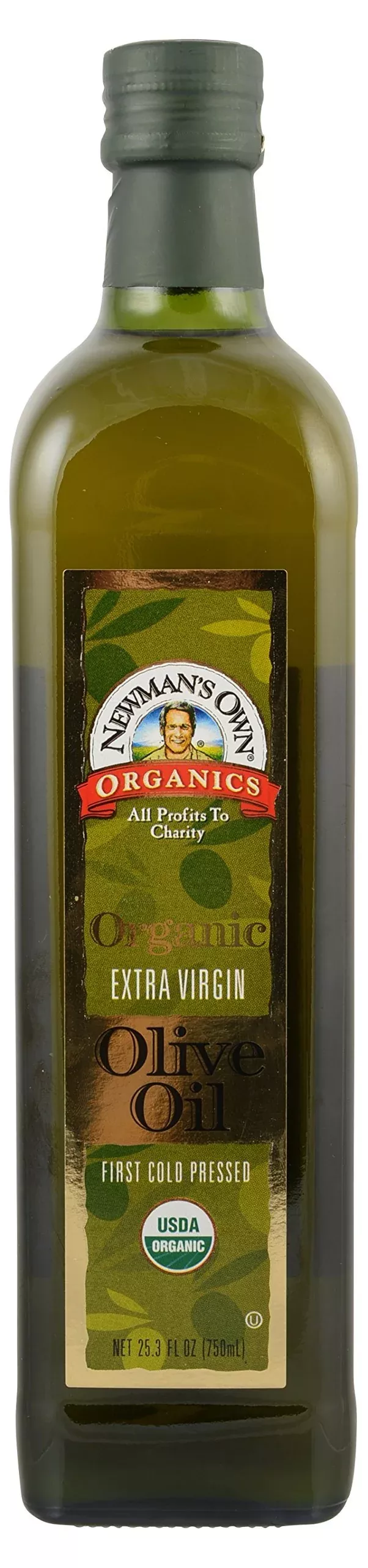Newman'S Own Organic Extra Virgin Olive Oil, 25.3 Oz