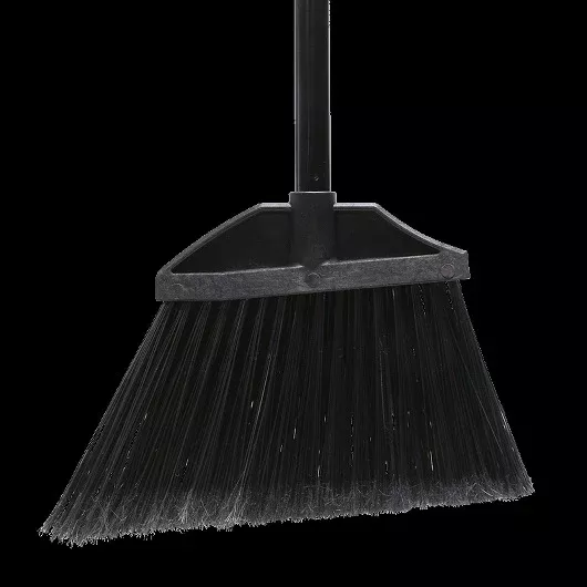 O-cedar Commercial Large Angle Broom - Flagged Bristles 1 - 1 Each - 1 Per Case