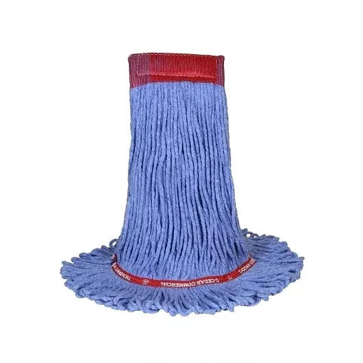 O-cedar Commercial Large Maxiclean Loop End Mop Blue 1 - 4 Each - 1 Per Case