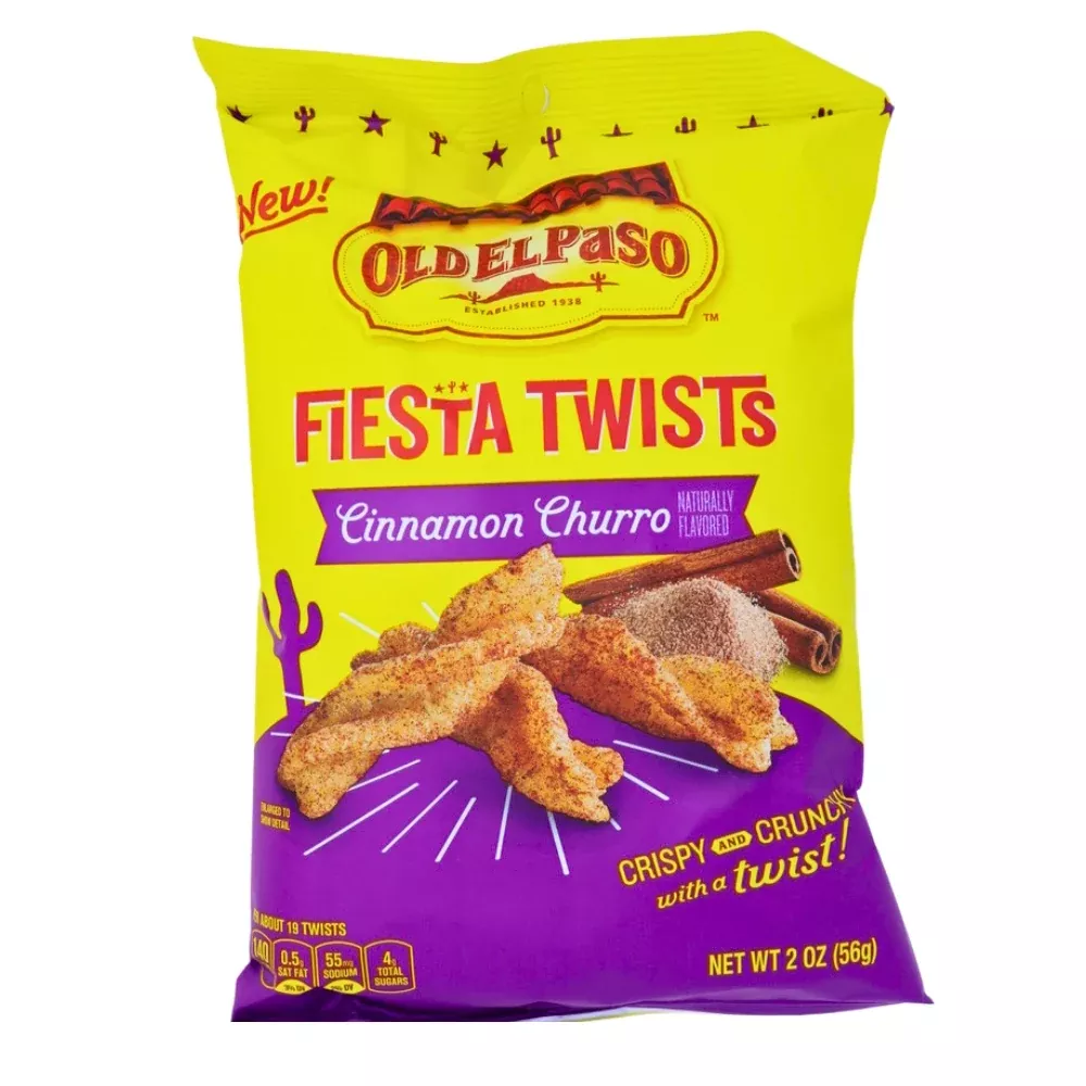 Old El Paso Fiesta Twists Cinnamon - 2oz