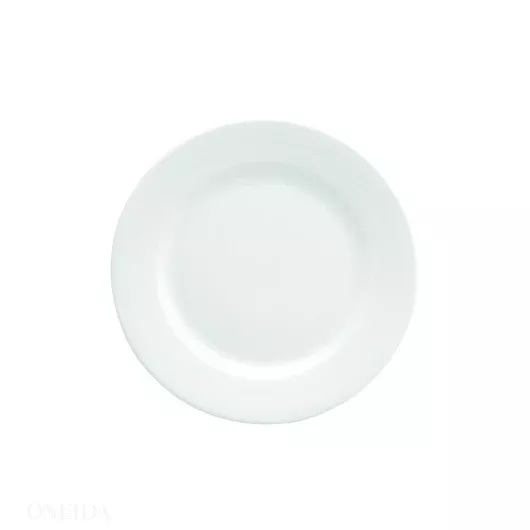 Oneida 7.125 Inch Buffalo Bright White Rolled Edge Plate 1 - 36 Each - 1 Per Case