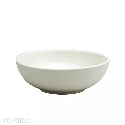 Oneida Cream White Rolled Edge Coupe Bowl 48 Ounce 1 - 12 Each