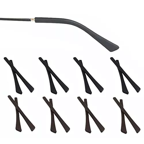 Opugit Eyeglass Replacement Temples, Silicone Eyeglass End Tips Ear So