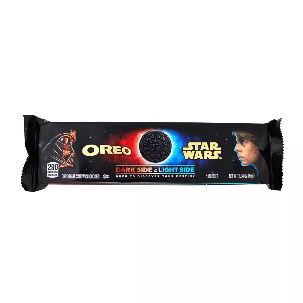 Oreo Star Wars Dark Side or Light Side Cookies - 2.04oz