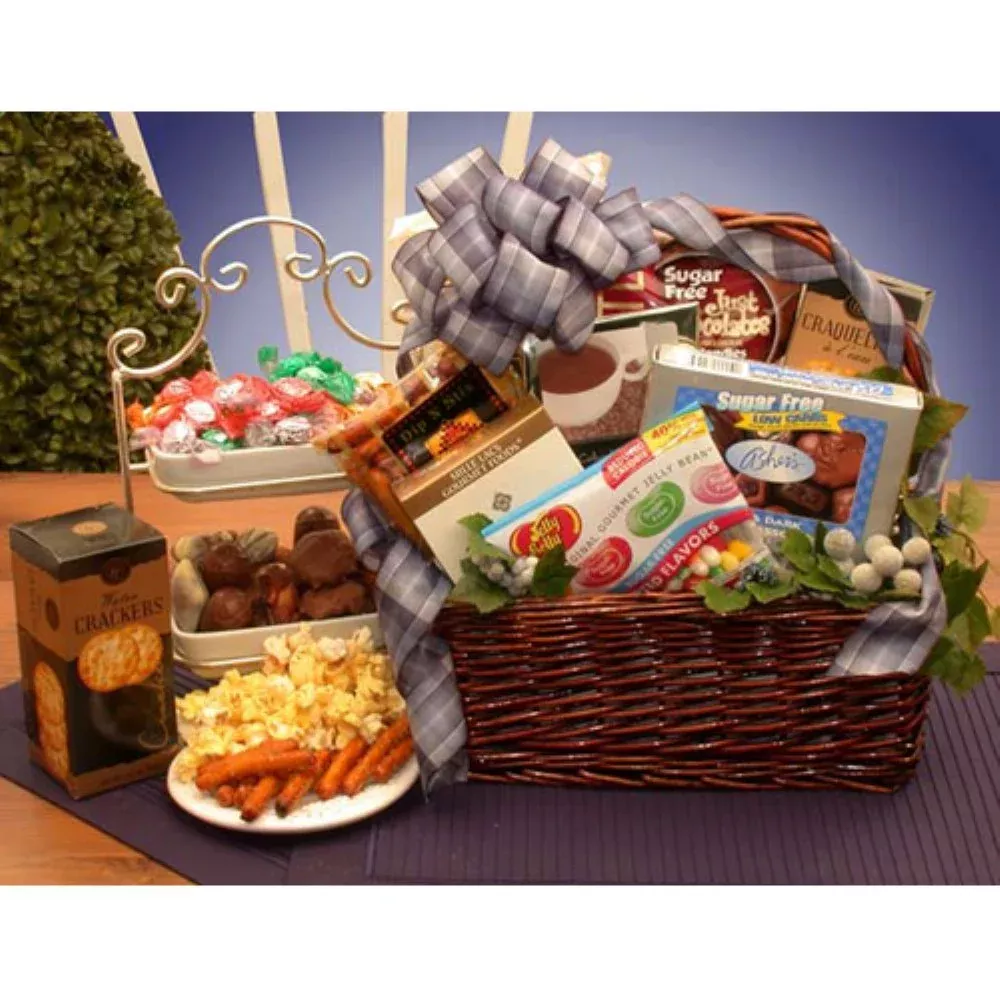 Organic Stores Gift Baskets Simply Sugar Free Gift Basket