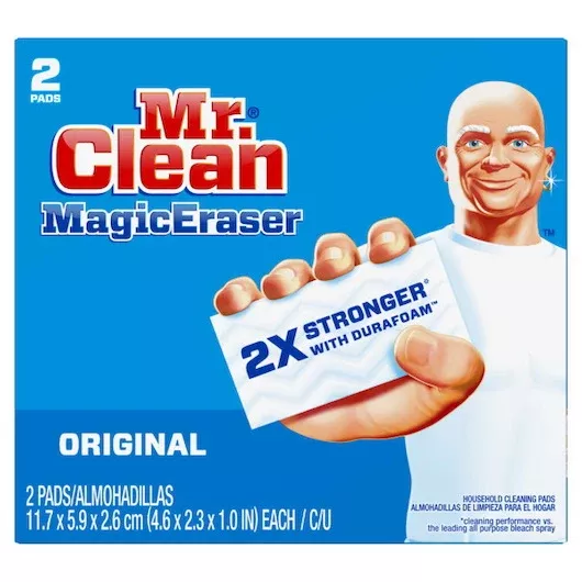 P&g Retail Mr. Clean 2 X Strong with Durafoam Original Magic Eraser 12 - 2 Cnt - 2 Count - 12 Per Case