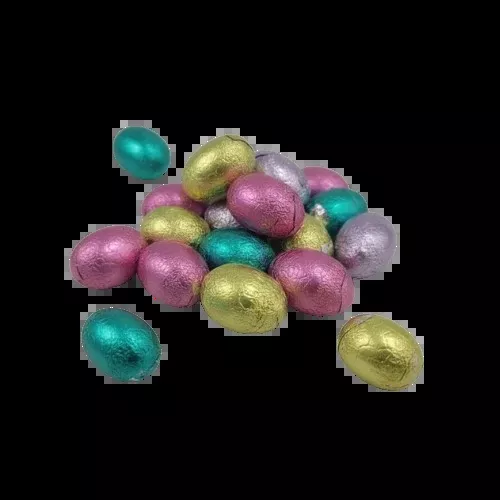 Palmer Colorful Cottontail Foil Eggs 2 lb. Bulk Bag
