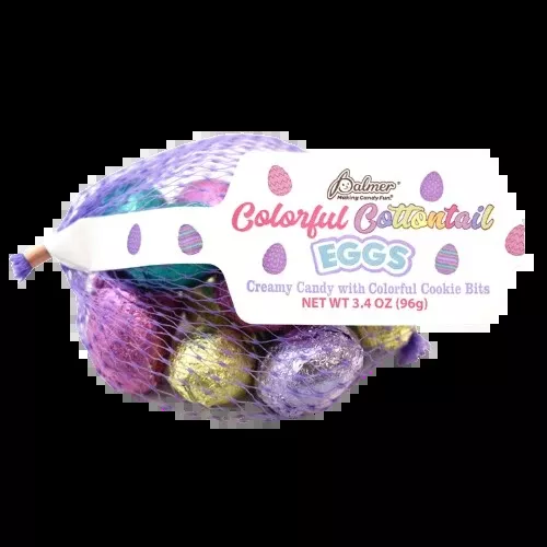 Palmer Colorful Cottontail Foil Eggs 3.4 oz. Bag