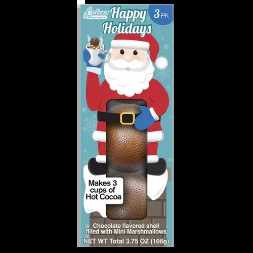 Palmer Hot Cocoa Santa 3 Count 3.75 oz. Box