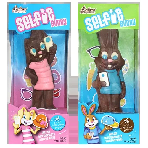 Palmer Selfie Bunny Assorted Styles 10 oz. Box