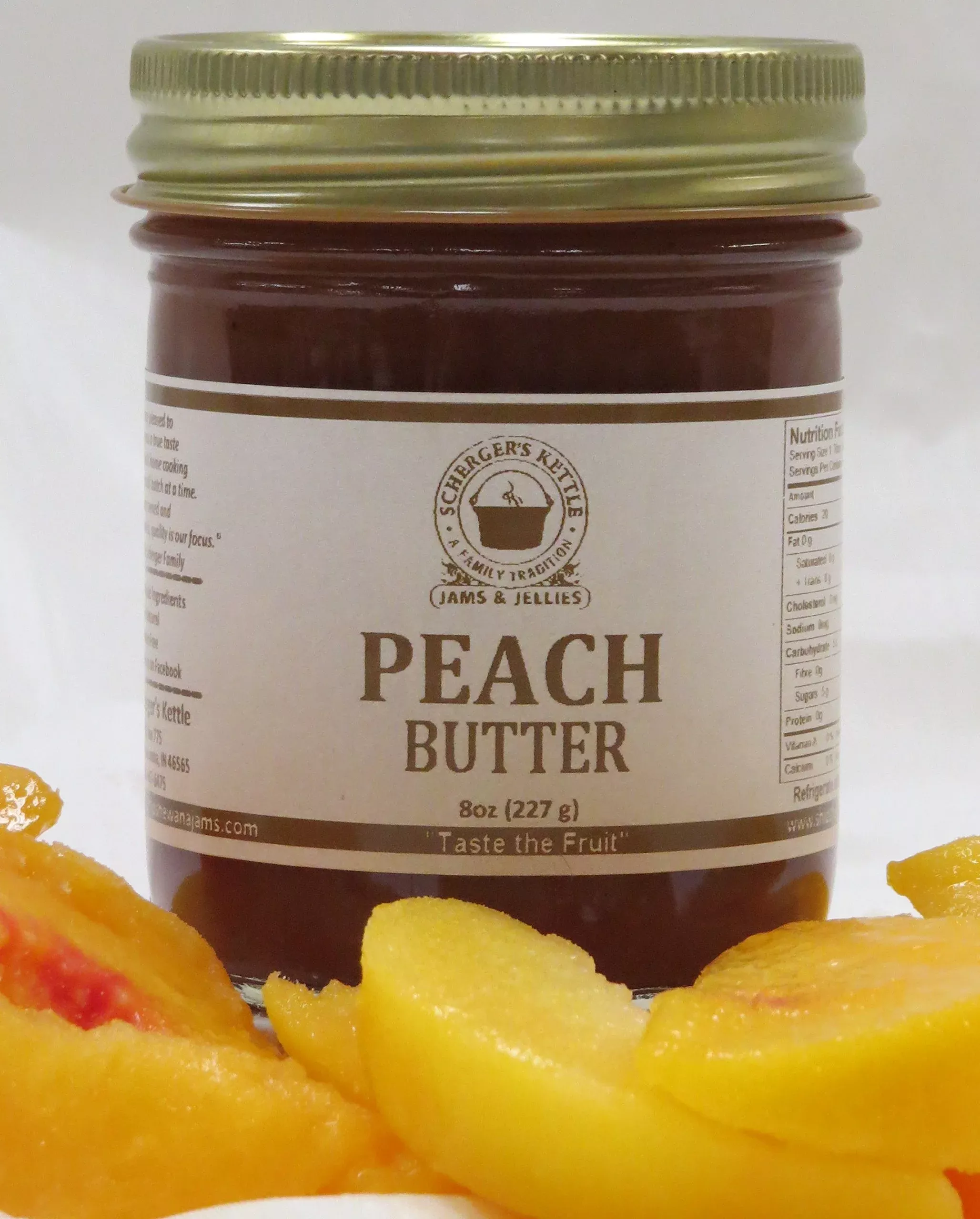 Peach Butter 8 Oz