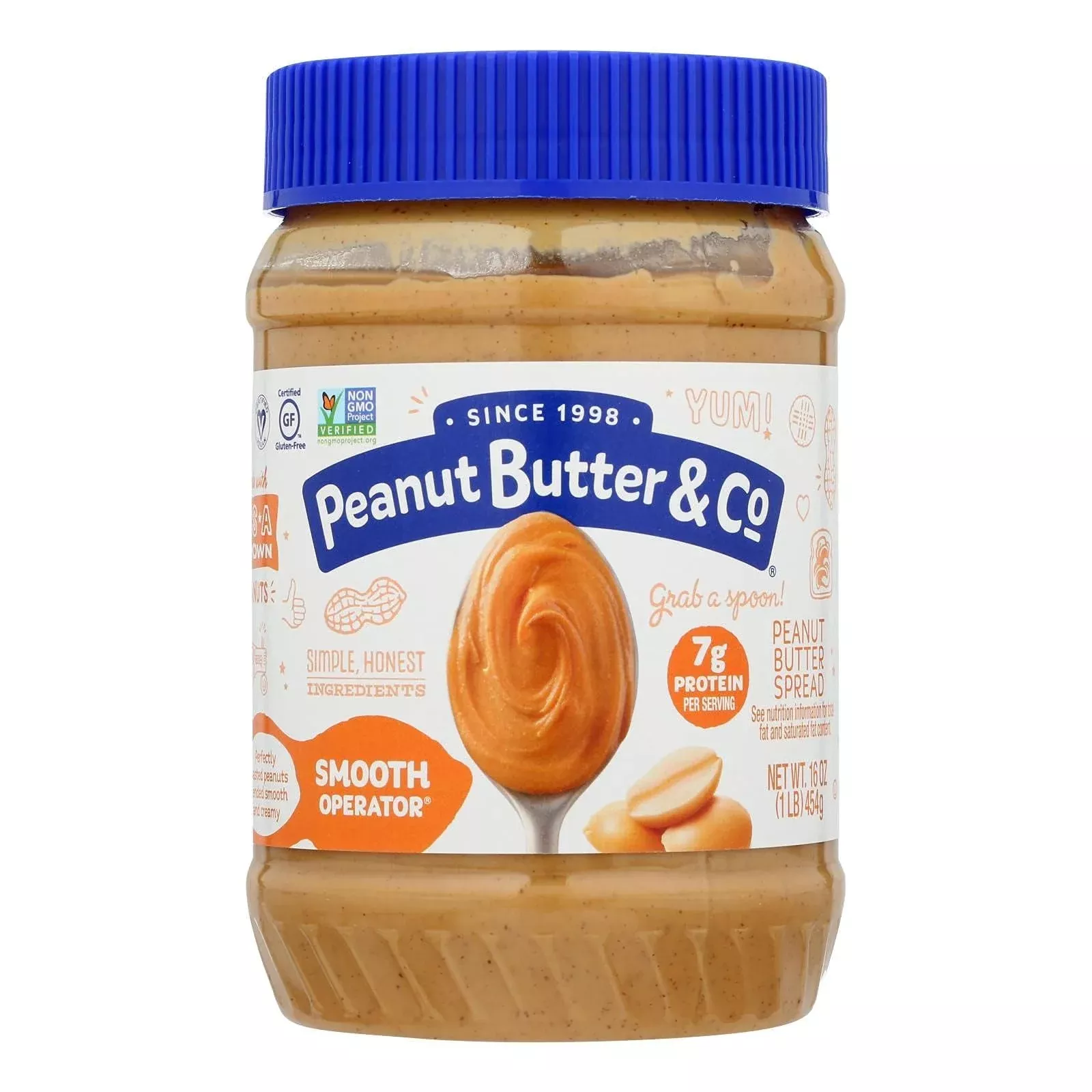 Peanut Butter - Smooth Operator, 16 Ounce - 6 Per Case.6