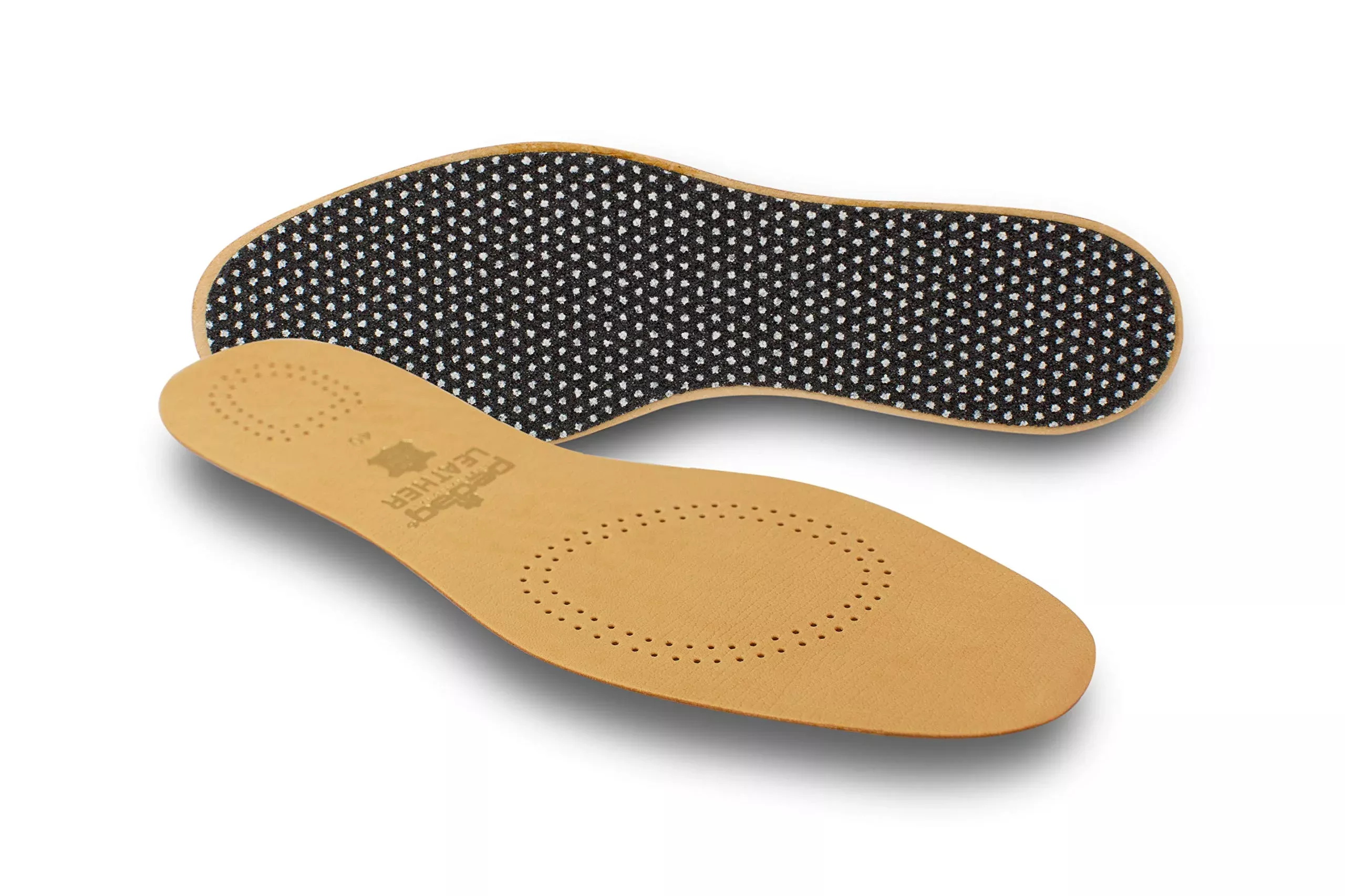 Pedag Leather Insole Withsweat Wicking Carbon Layer, Handmade In Germa